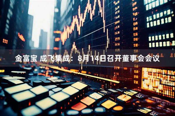 金富宝 成飞集成：8月14日召开董事会会议